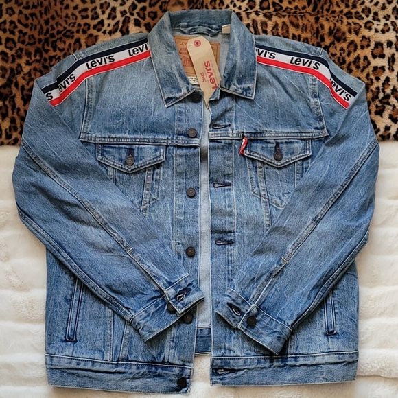 Levis Logo Trucker Jacket - Picture 2 of 4
